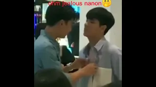 P'ohm jealous nanon😝likes🤫#ohmnanon #baybuddyseries #bl