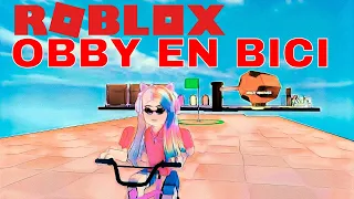 roblox bici obby, El Obby mas chungo de roblox, 100% en bicicleta
