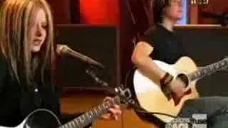 Avril Lavigne - My Happy Ending - Live Acoustic.avi