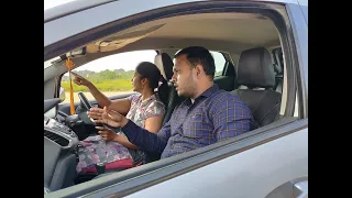 How To Drive A Car { First time } /TAMIL/ Beginner CAR Driving Lesson / City Car Trainers 8056256498