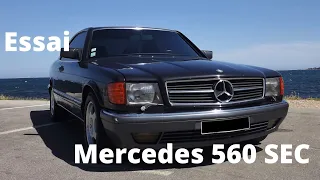 Mercedes 560 SEC : l'aboutissement ultime !