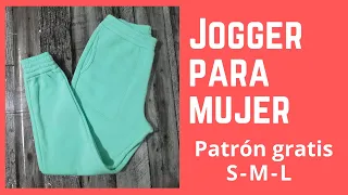 Jogger para mujer - Patrón, escalado, corte y confección paso a paso. Tutorial completo.