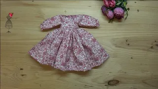 Peasant Doll Dress ✂🧵👩🎀🌺🎈 Free Patterns