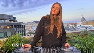 OSHI - Live @ DJanes.net Rooftop, Barcelona 2.12.2022 / Melodic Techno & Progressive House DJ Mix