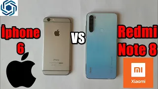 Xiaomi Redmi Note 8 VS İphone 6 Hız Testi | Karşılaştırma