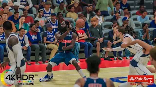 Philadelphia 76ers vs Dallas Mavericks 4K! Full Game Highlights NBA 2K22 PS5 Gameplay