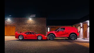 The Delivery: Ferrari F40 Meets It's Nemesis