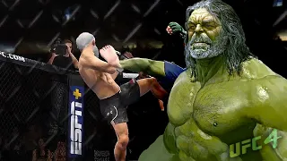 UFC4 | Old Khabib Nurmagomedov vs. Old Hulk (EA sports UFC 4)