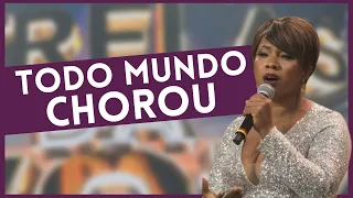 Cover de Whitney Houston chora e emociona jurados no Faustão