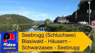 Schluchsee - Blasiwald - Häusern - Schwarzasee - Schluchsee