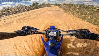 Full speed with the YZ250X