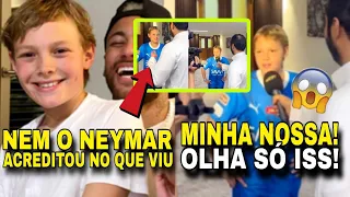 FILHO DO NEYMAR CHOCOU O MUNDO AO DAR ENTREVISTA EM INGLÊS NA ARÁBIA SAUDITA😱