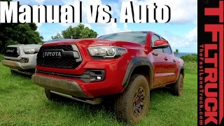 2017 Toyota Tacoma TRD Pro: Manual vs. Automatic Off-Road Review