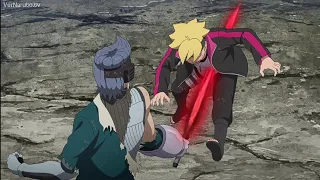 Equipo 7 vs Ao - La revancha pelea completa boruto capitulo 186 sub español