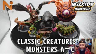 D&D Classic Collection: Monsters A-C Mini Review/Unboxing (WizKids) | Nerd Immersion