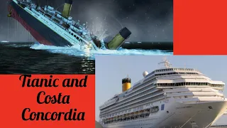 Titanic and Costa Concordia (sleeping sun)