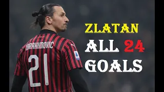 Zlatan Ibrahimovic ⚽ All 24 Goals and Assists for Milan | 2020 ⚽ HD