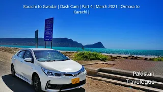 Karachi to Gwadar By Road | Dash Cam | Part 4 | March 2021 | Ormara to Karachi |