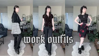 ♱ alternative outfits for work ♱