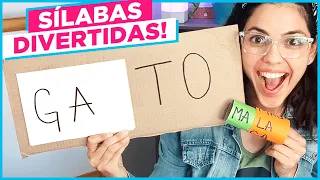 Como ensinar as silabas para crianças de um jeito fácil e divertido!