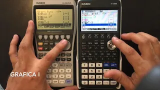 Casio fx-CG50 vs fx-9860GII Prueba de Velocidad