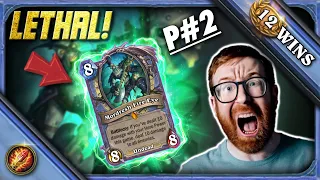 [Part 2/2] 🔥They Told Me MORDRESH Was No Good!?🔥 - (FULL Run) - Hearthstone Arena