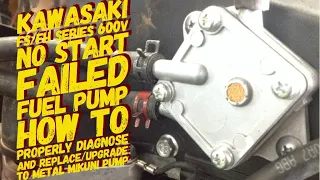DIAGNOSE ANY ENGINE WITH A PULSE STYLE FUEL PUMP /  FAILED FUEL PUMP /  UPGRADE AND REPLACE