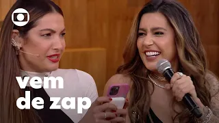 Ciúme? Lauana Prado conta tudo sobre ZAP, sua nova música | Encontro com Fátima Bernardes | TV Globo