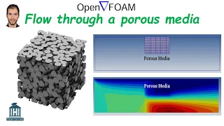 Flow through a porous media: using OpenFOAM