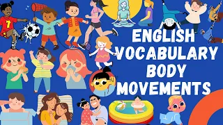 Action verbs | 50 Action verbs Vocabulary | Body Movements