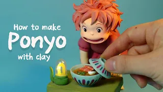 How to make Ponyo and Ramen Diorama