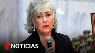 Amanda Miguel se despide de su amor Diego Verdaguer en la Basílica de Guadalupe | Noticias Telemundo
