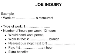 Job enquiry IELTS Listening test|Actual listening test| Put your scores in the comment section