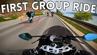 FIRST GROUP RIDE OF THE SEASON GOES WILD