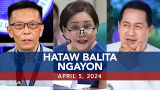 UNTV: Hataw Balita Ngayon  |  April 5, 2024