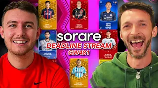 #Sorare Deadline Show Gameweek481