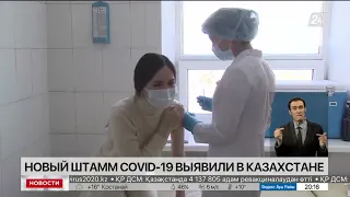 Новый штамм COVID-19 выявили в Казахстане