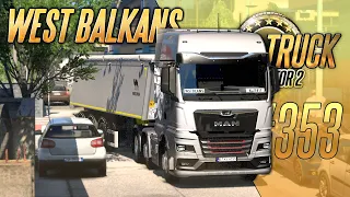 СЛОЖНАЯ ДОСТАВКА В ТИРАНУ, 1.49 И TIRSAN TRAILER PACK — Euro Truck Simulator 2 (1.49.0.11s) [#353]