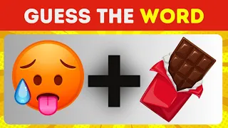 Guess the Word by Emoji | Emoji Quiz Challenge 2024