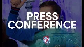 Men Short Program Press Conference - Milano 2018