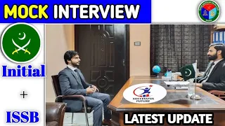 Mock ISSB Interview || Pak army Initial interview || Pak navy interview || PAF interview