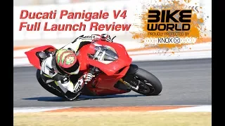 Ducati Panigale V4 Full Launch Review