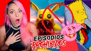 Los ATERRADORES episodios ELIMINADOS de caricaturas que NO eran para niños❌😰 | Jenny Devil😈