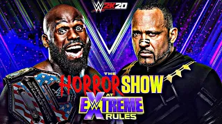 WWE 2K20: Apollo Crews (c) vs. MVP | United States Championship | The Horror Show at Extreme Rules