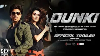 Dunki official trailer |Shahrukh Khan| TapseePannu |RajkumarHirani |VickyKaushal|SonuNigam|Gaurikhan