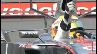 Lewis Hamilton First Win New Footage!!