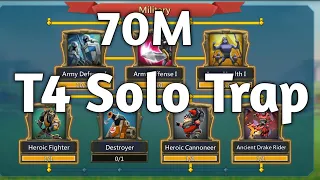 T4 SoloTrap 70M Strongest T4 Trap-LordsMobile