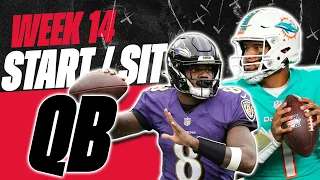 2023 Fantasy Football - MUST Start or Sit Week 14 Quarterbacks (QBs) -  Every Match Up!!!