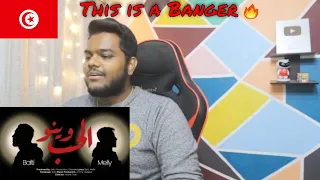 INDIAN REACTION TO Balti - Wino El Hob Ft. Melly (Official Music Video)