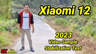 Xiaomi 12 Kamera Sample Video Stabilization Test 2023